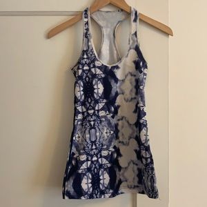 Lululemon tie dye racer back tank